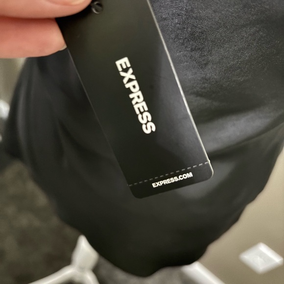 Express Black One-Shoulder Sheath Top - Picture 4 of 4